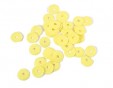 Lentejuela opaca amarillo 7mm. 500gr.Z14728