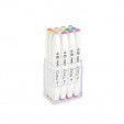 Touch Marker Brush Set 12 colores pastel 1211216