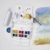 Caja de campo acuarelas Winsor&Newton