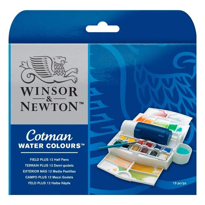 Caja de campo acuarelas Winsor&Newton