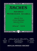 Arches Acuarela Bloc 12 hojas A5 1795090