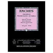 Papel para Acuarela Arches Grano Grueso 185 gr. 56x76cm. - Escuela de Arte  El Cubo