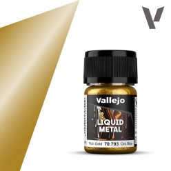 Vallejo Oro Líquido 35 Ml Metalizado Oro Rico