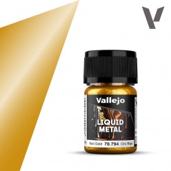 Vallejo Oro Líquido 35 Ml Metalizado Oro Rojo