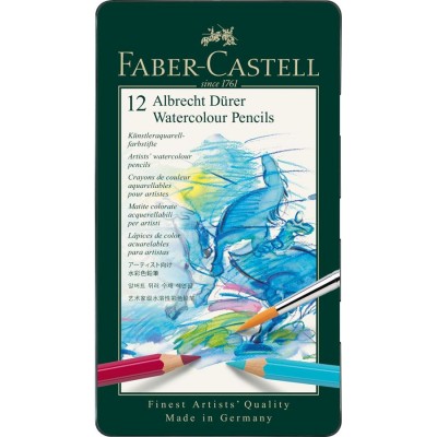 Faber Castell Albretch Dürer 12 lápices acuarelables