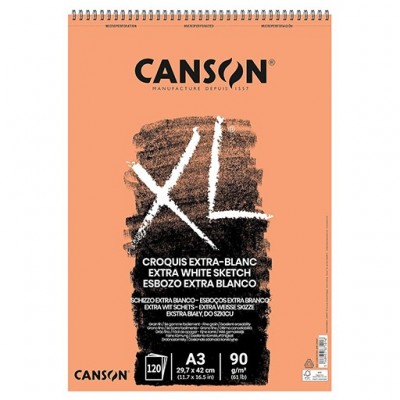 Canson Bloc Esbozo Croquis Extra Blanco XL A3