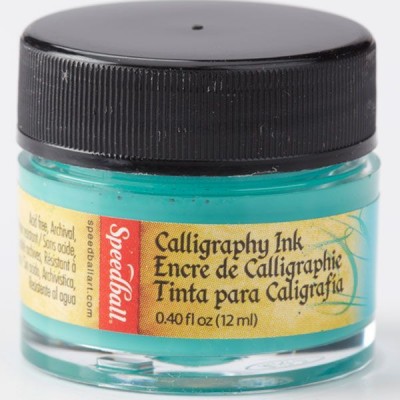 Tinta acrílica pigmentada Speedball 12ml Verde Azulado