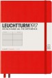 Leuchtturm1917 Bloc Medium Note Book A5 Líneas Horizontales - Rojo