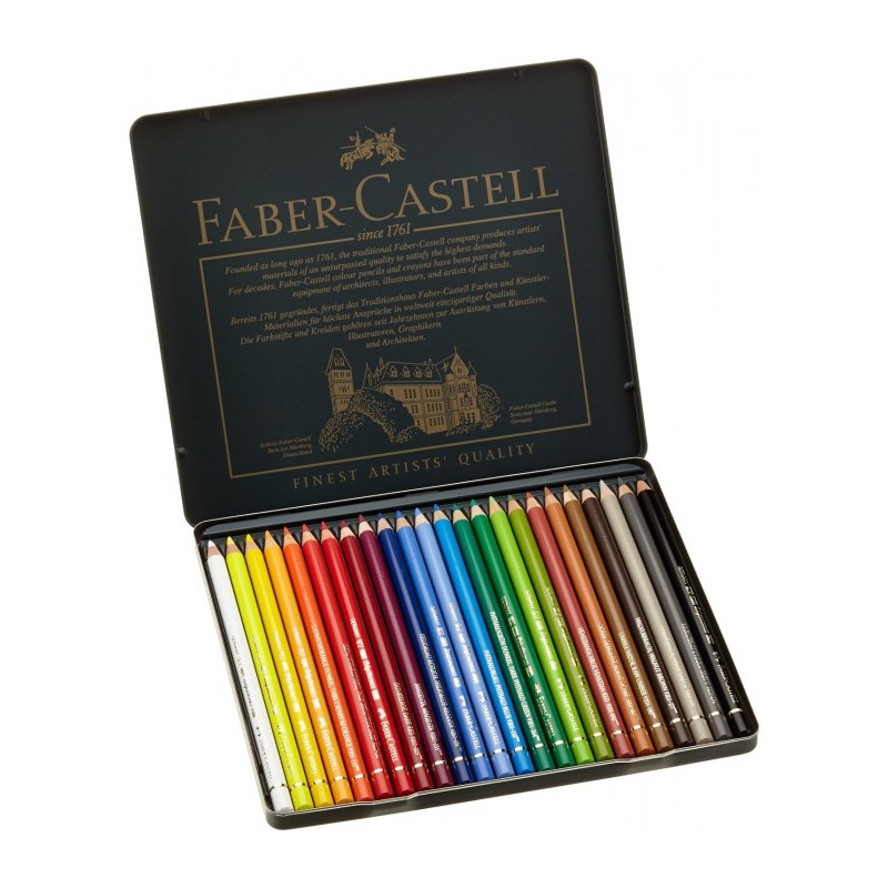 Caja 12 lápices Faber Castell Polychromos